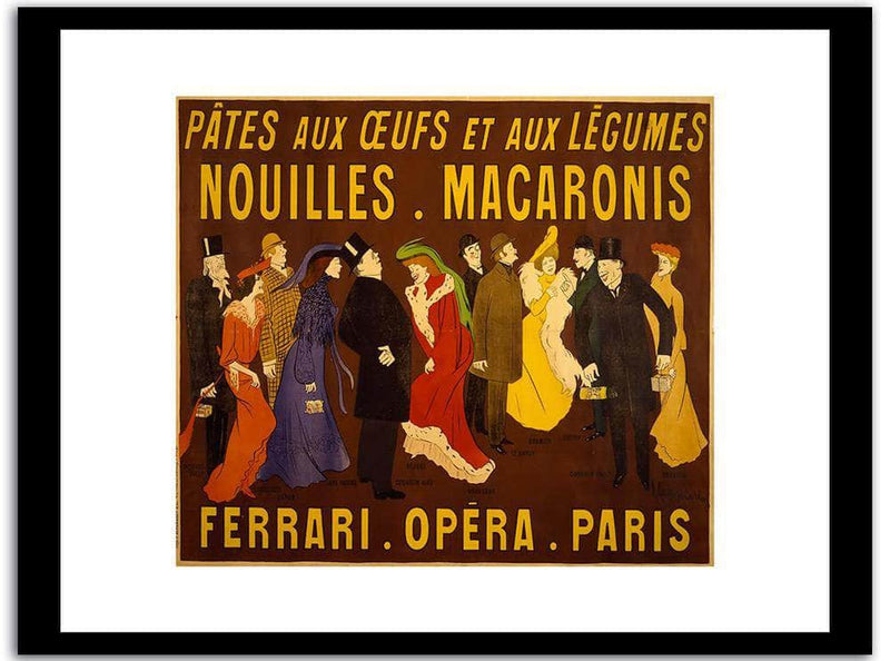 Ferrari. Opera. Paris  Vintage Poster Fine Art Print