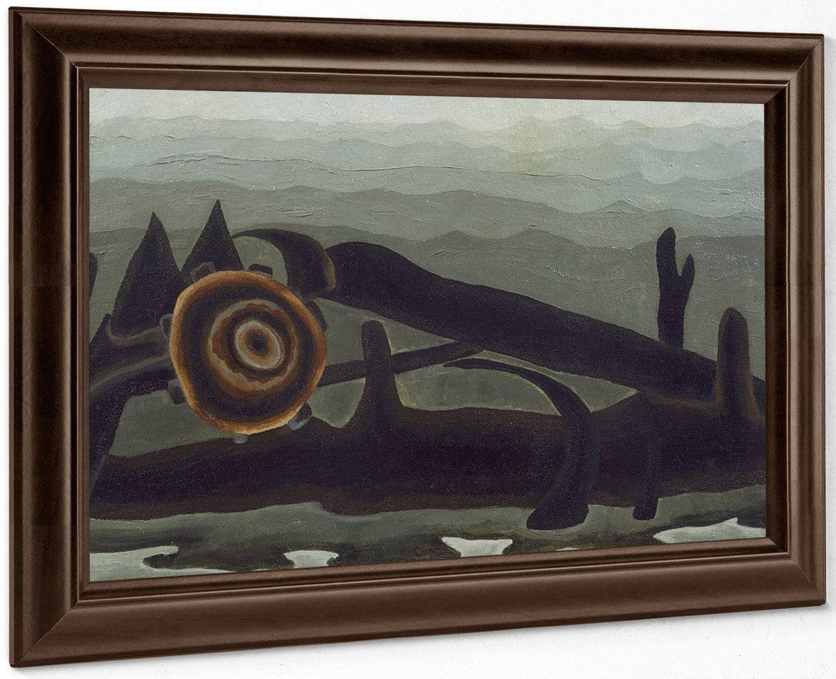 Ferry Boat Wreck By Arthur Dove Fine Art Print