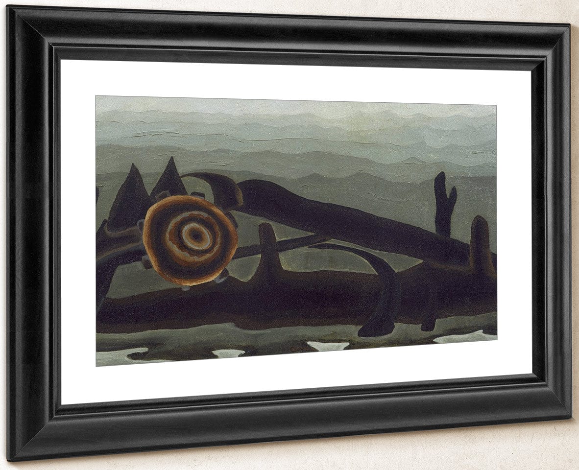 Ferry Boat Wreck By Arthur Dove Fine Art Print