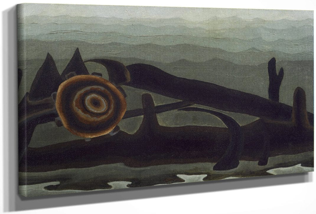 Ferry Boat Wreck By Arthur Dove Fine Art Print