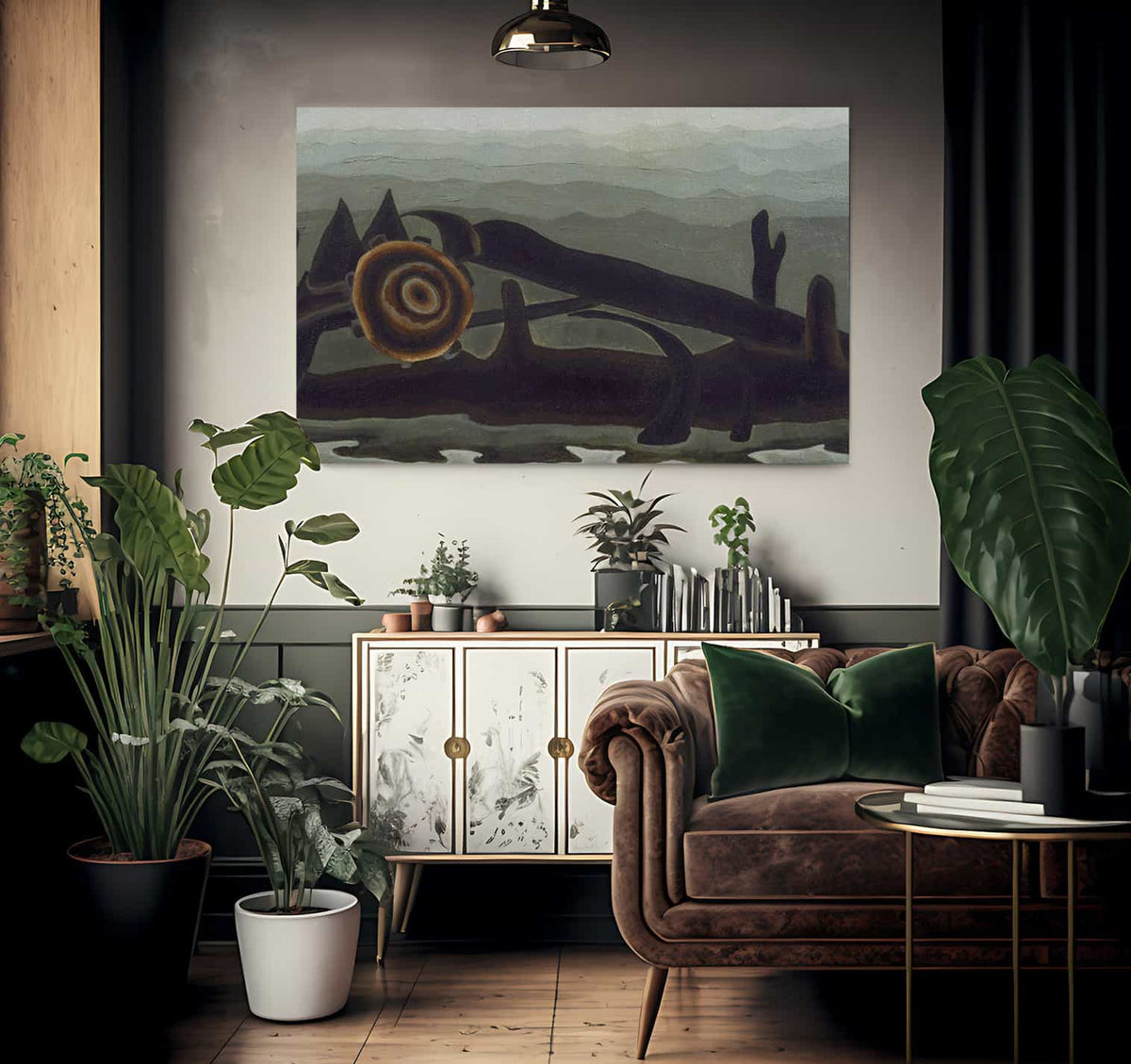 Ferry Boat Wreck By Arthur Dove Fine Art Print