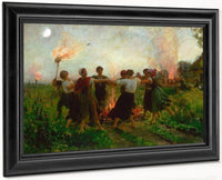 Fete Saint Jean By  Breton, Jules Fine Art Print