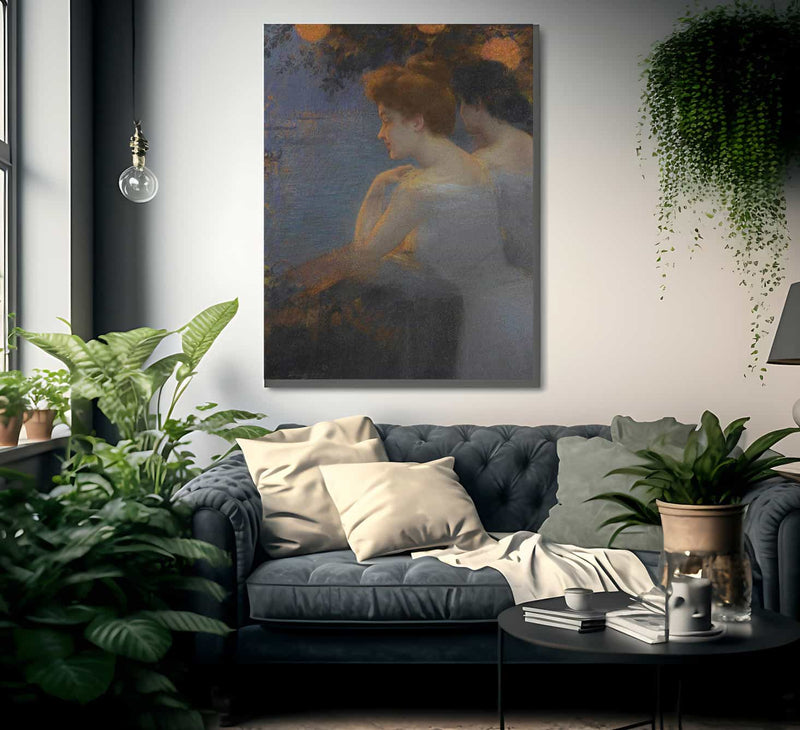 Fete Venitienne By Enjolras Delphin Fine Art Print