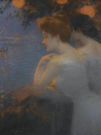 Fete Venitienne By Enjolras Delphin Fine Art Print