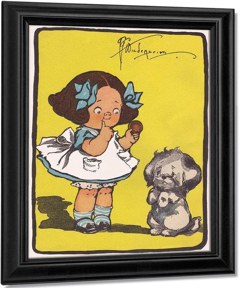 Fido By Grace G Drayton Fine Art Print