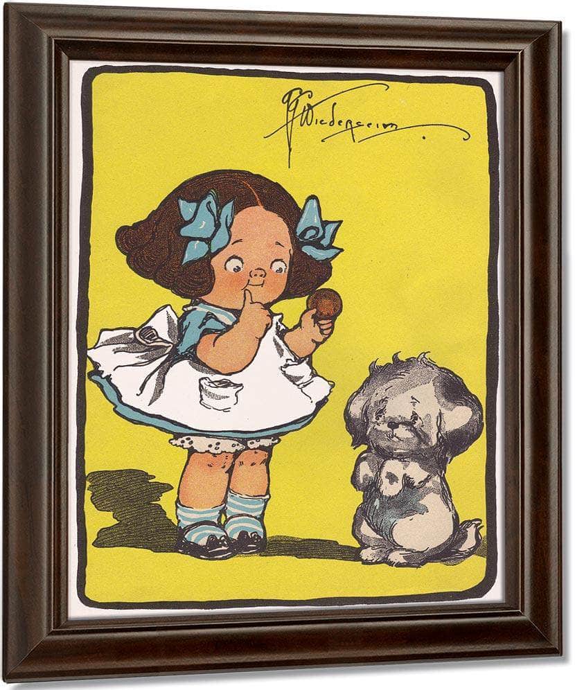 Fido By Grace G Drayton Fine Art Print