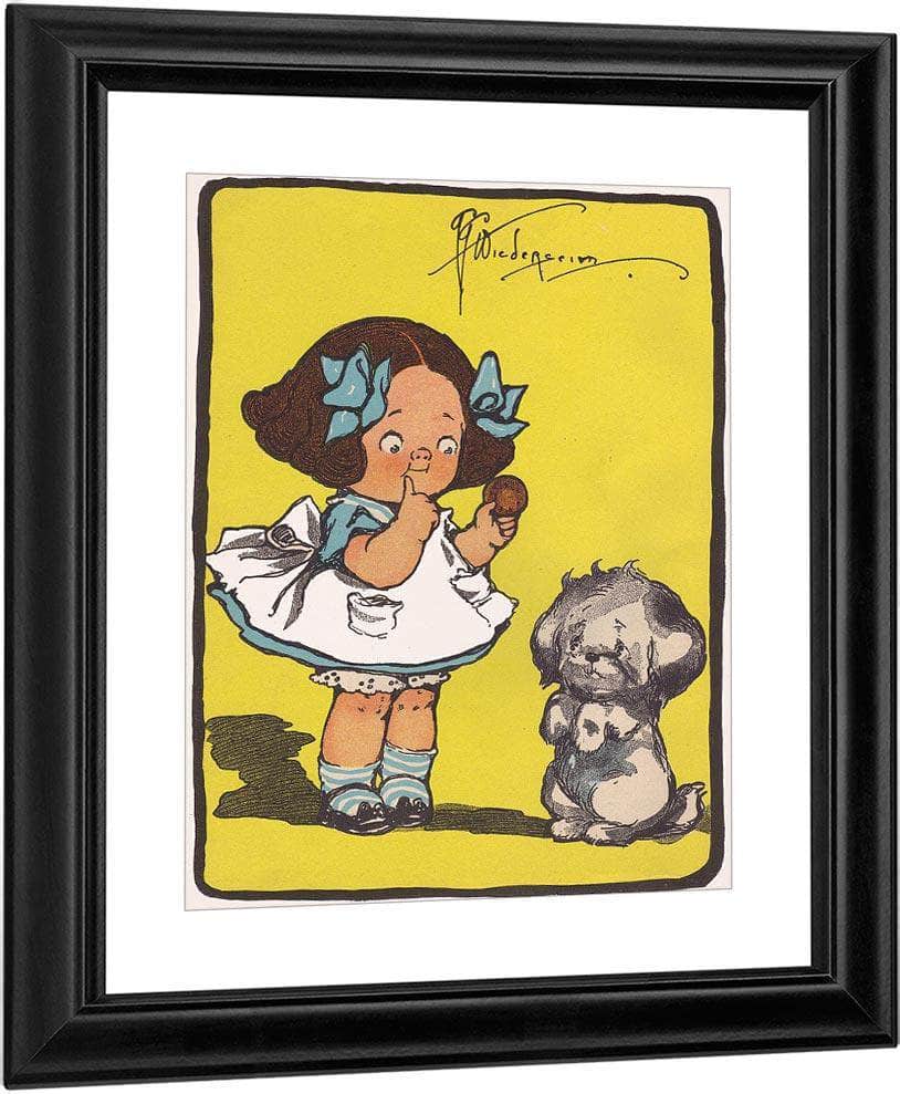 Fido By Grace G Drayton Fine Art Print