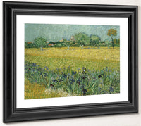 Field With Flowers Near Arles By Vincent Van Gogh Fine Art Print