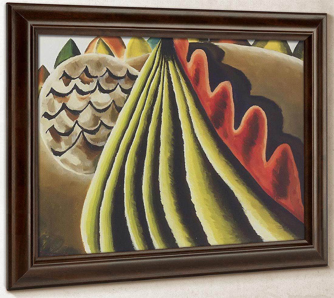 Fields Of Grain As Seen From Trian By Arthur Dove Fine Art Print