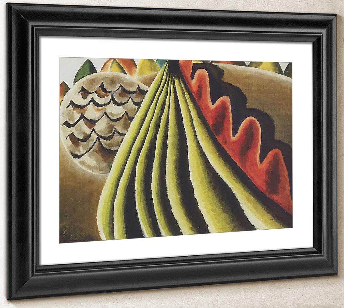 Fields Of Grain As Seen From Trian By Arthur Dove Fine Art Print