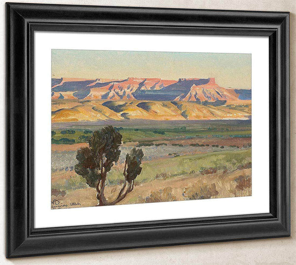 Fields Of Toquerville Utah By Maynard Dixon Fine Art Print