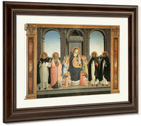 Fiesole Altarpiece 1425 By Fra Angelico Fine Art Print