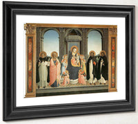 Fiesole Altarpiece 1425 By Fra Angelico Fine Art Print