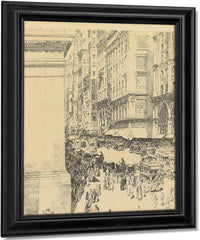 Fifth Avenue At Noon (Cortissoz & Clayton 77) By Childe Hassam Fine Art Print