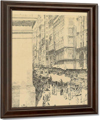 Fifth Avenue At Noon (Cortissoz & Clayton 77) By Childe Hassam Fine Art Print