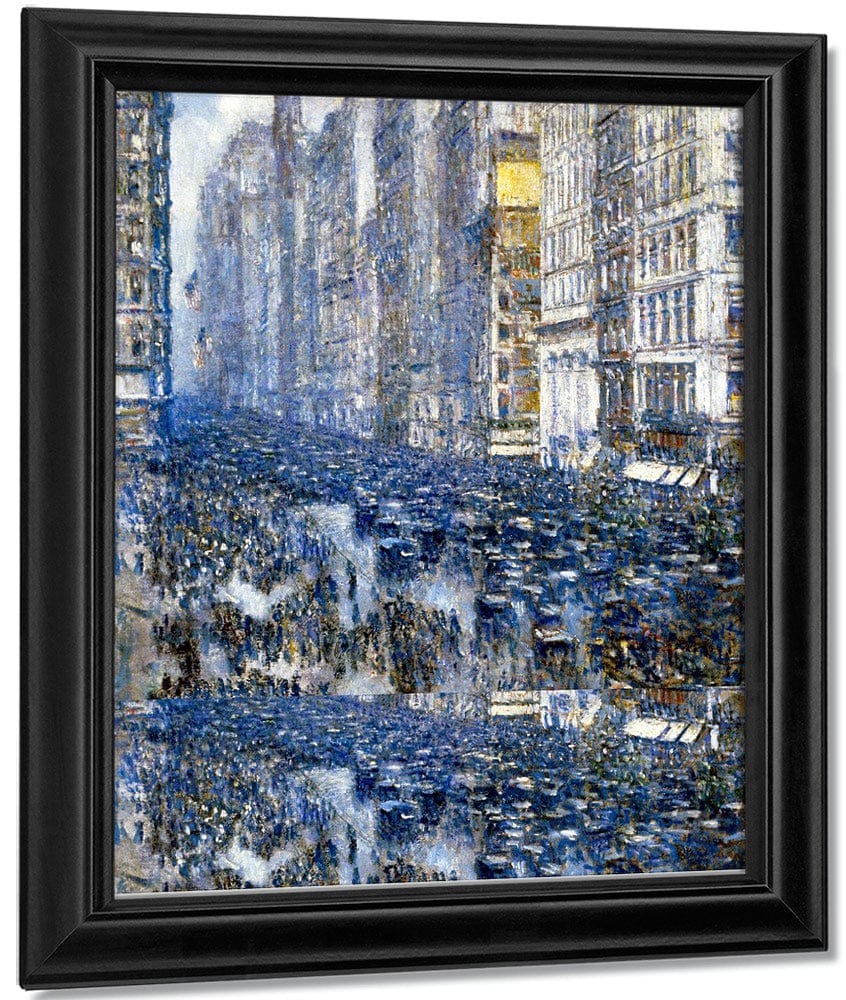 Fifth Avenue By Childe Hassam Fine Art Print