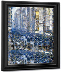 Fifth Avenue By Childe Hassam Fine Art Print