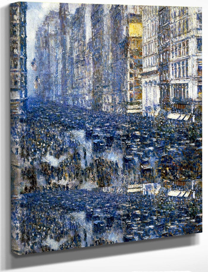 Fifth Avenue By Childe Hassam Fine Art Print