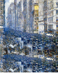 Fifth Avenue By Childe Hassam Fine Art Print