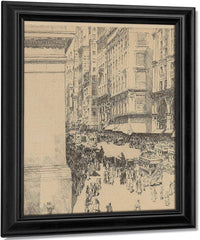 Fifth Avenue, Noon (Clayton & Cortissoz 77) By Childe Hassam Fine Art Print