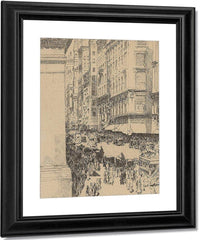 Fifth Avenue, Noon (Clayton & Cortissoz 77) By Childe Hassam Fine Art Print