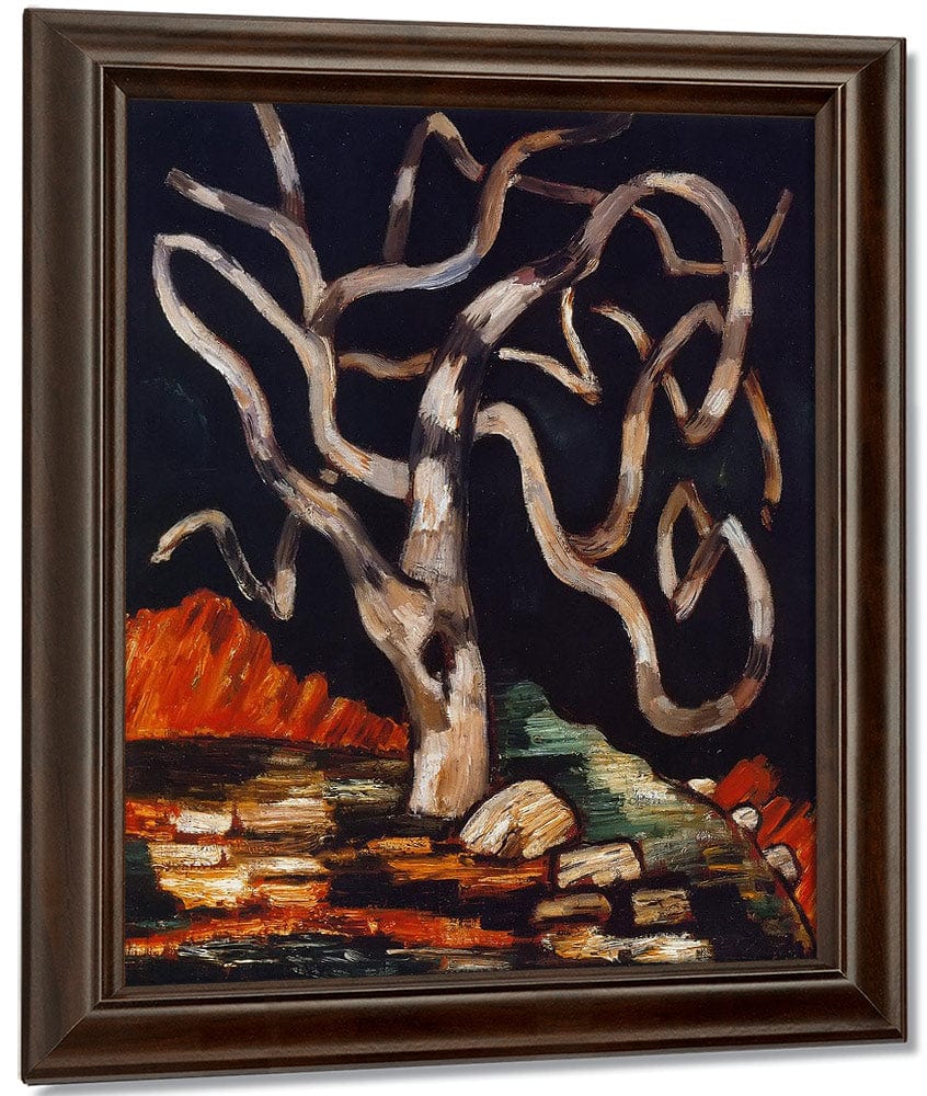 Fig Tree By Marsden Hartley Fine Art Print