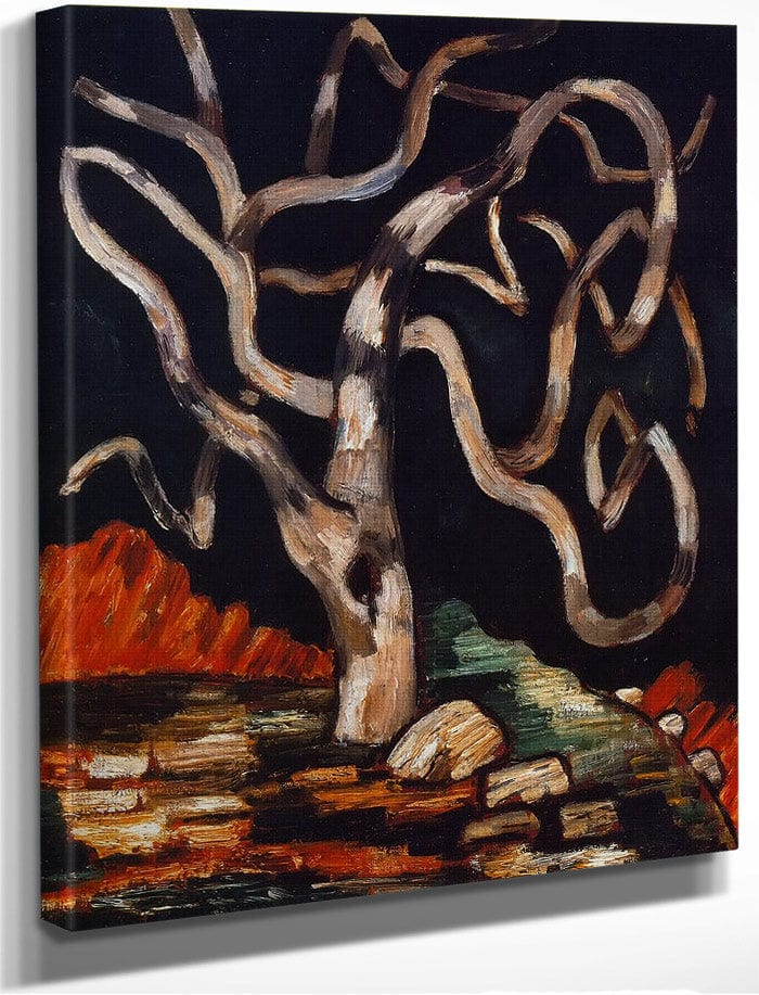 Fig Tree By Marsden Hartley Fine Art Print