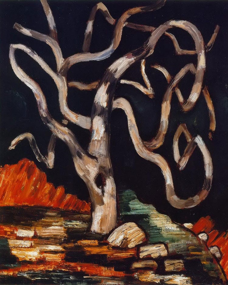 Fig Tree By Marsden Hartley Fine Art Print