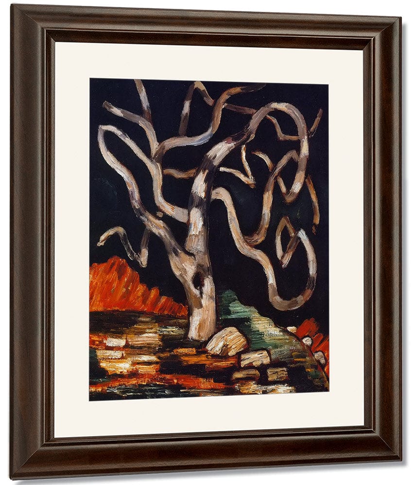 Fig Tree By Marsden Hartley Fine Art Print