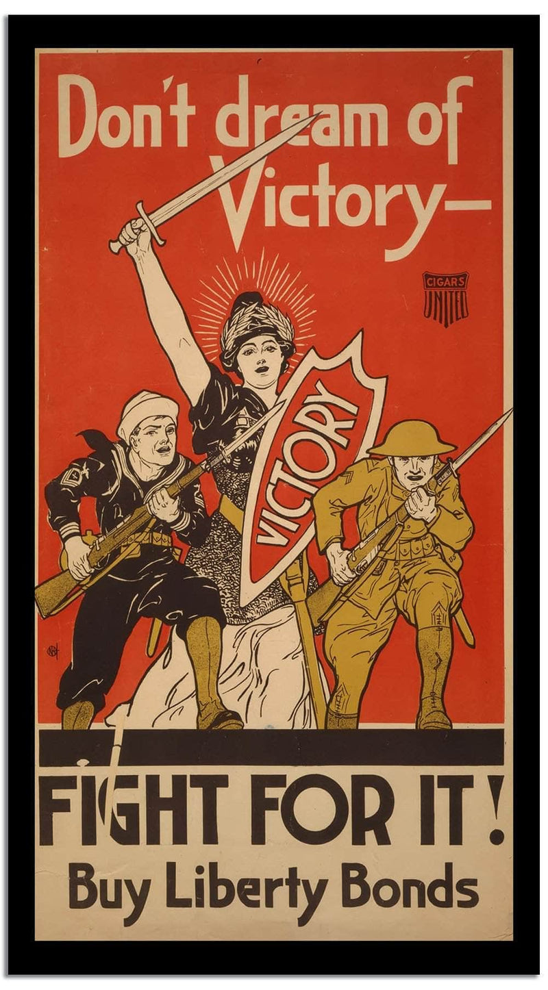 Fight For It  Vintage Poster Fine Art Print