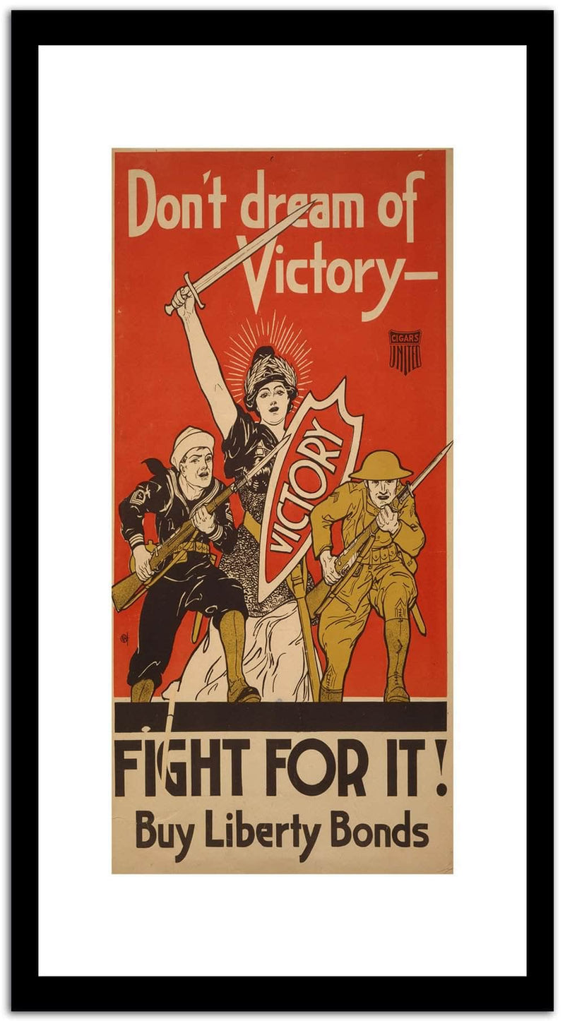 Fight For It  Vintage Poster Fine Art Print