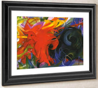 Fighting Forms By Franz Marc Fine Art Print
