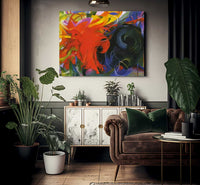 Fighting Forms By Franz Marc Fine Art Print