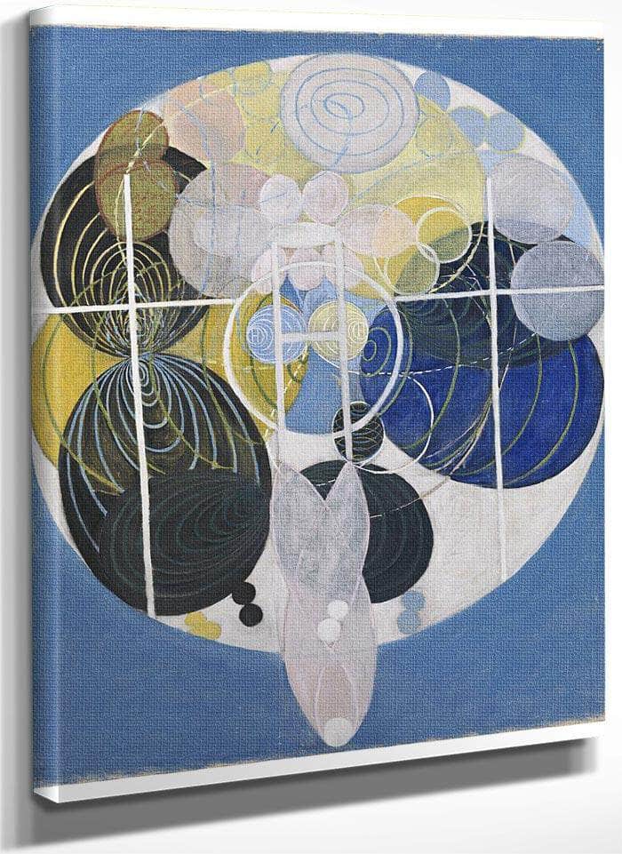 Figure No5 Group 3 Series Wu 1907 By Hilma Af Klint Fine Art Print