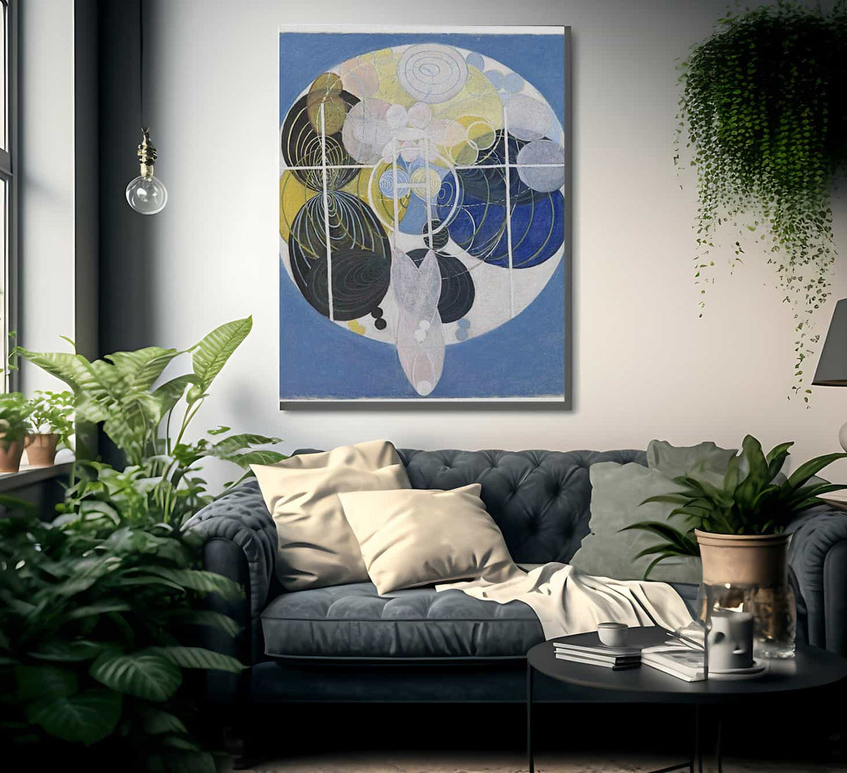 Figure No5 Group 3 Series Wu 1907 By Hilma Af Klint Fine Art Print