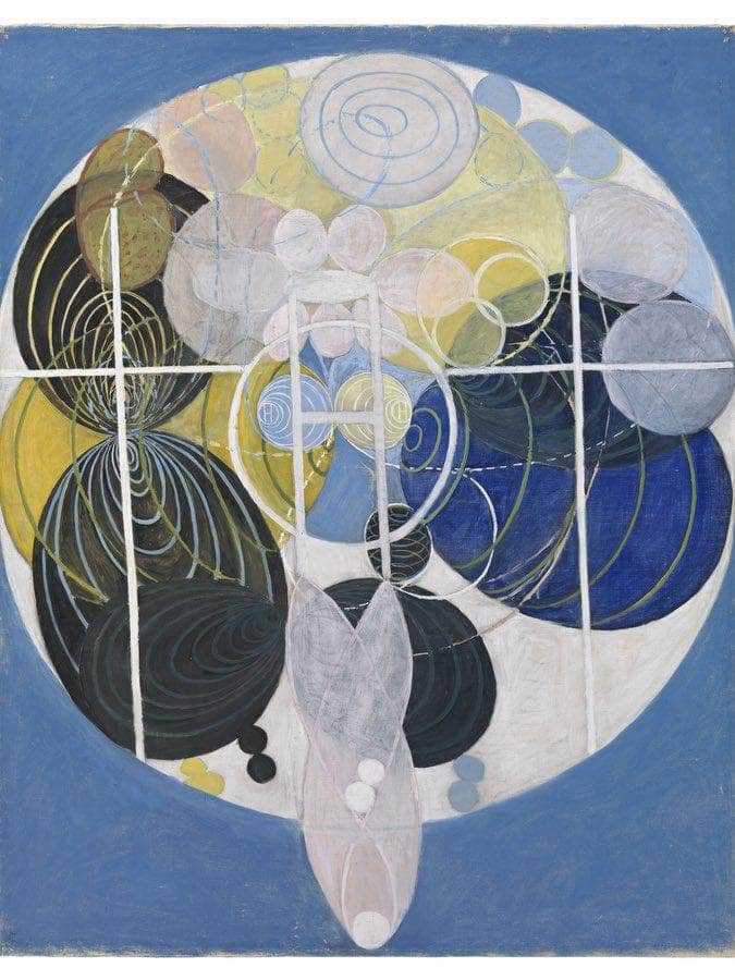 Figure No5 Group 3 Series Wu 1907 By Hilma Af Klint Fine Art Print