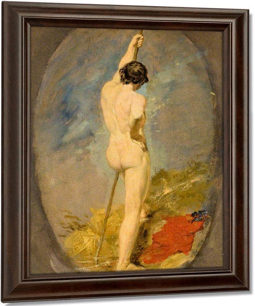 Figure Study By William Etty Fine Art Print