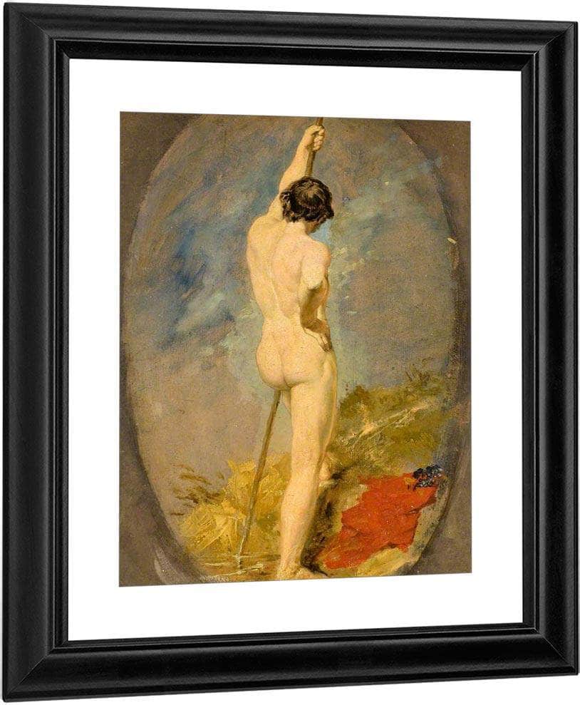 Figure Study By William Etty Fine Art Print