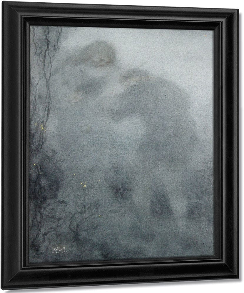 Figures In The Woods 1880 By Matthijs Maris Fine Art Print