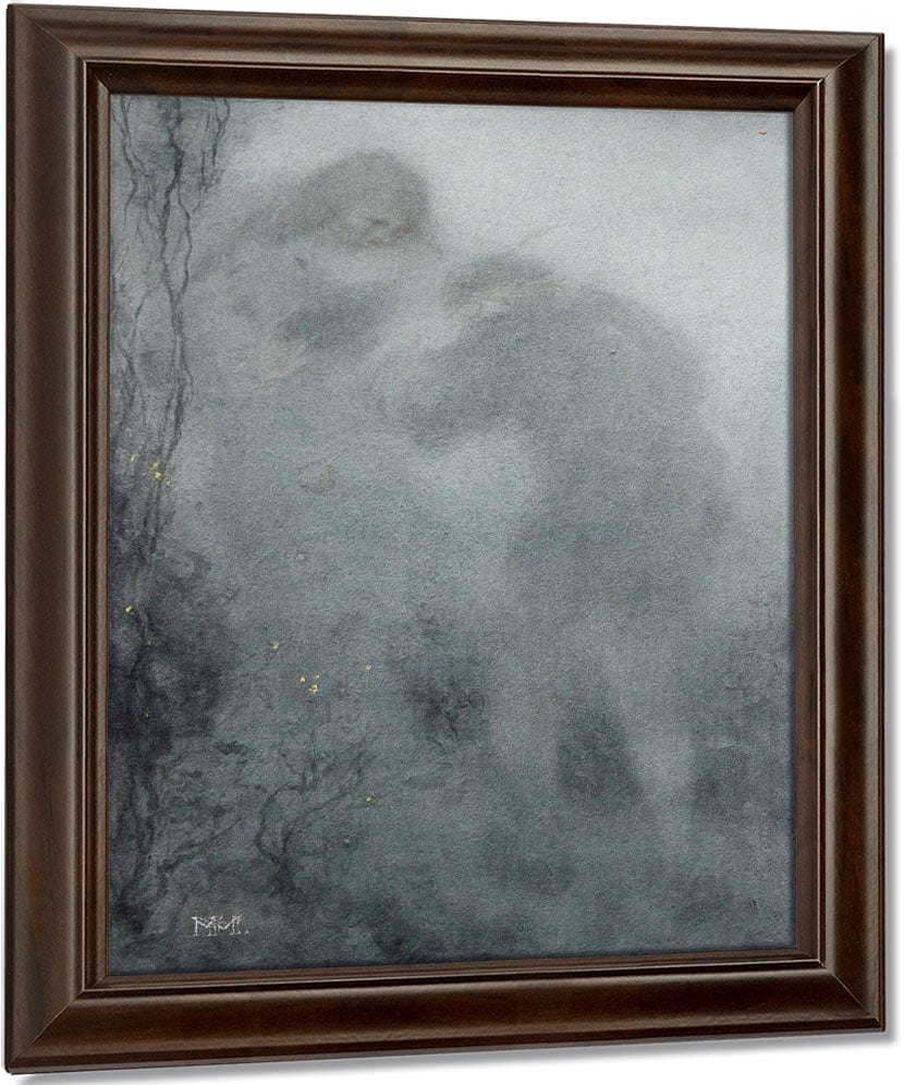 Figures In The Woods 1880 By Matthijs Maris Fine Art Print