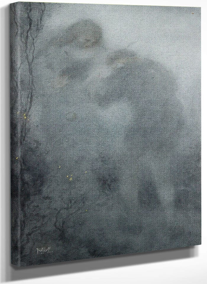 Figures In The Woods 1880 By Matthijs Maris Fine Art Print