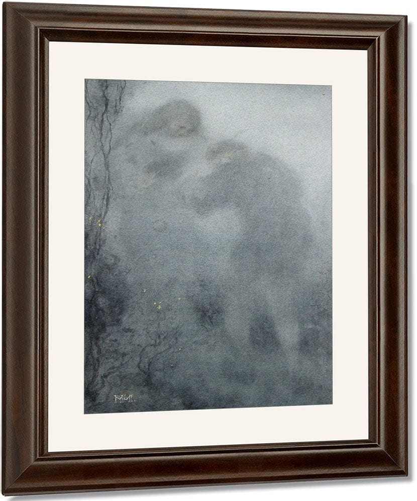 Figures In The Woods 1880 By Matthijs Maris Fine Art Print