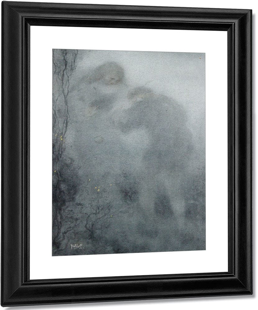 Figures In The Woods 1880 By Matthijs Maris Fine Art Print