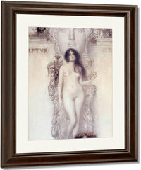 Final Drawing For The Allegory Of Sculpture, 1902 03 By Gustav Klimt Fine Art Print