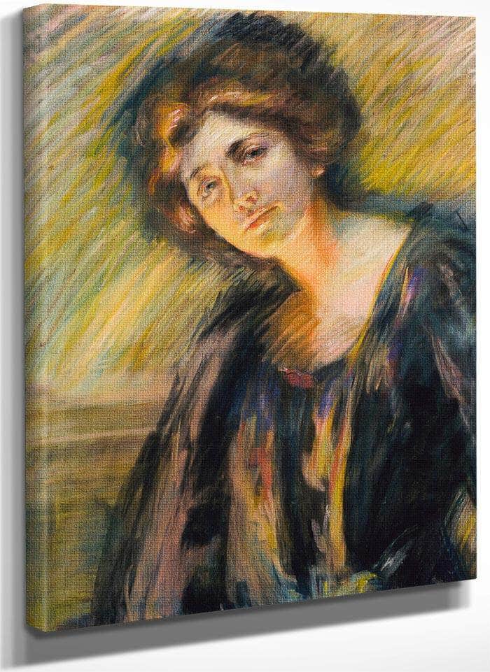 Firelight By Alice Pike Barney Fine Art Print