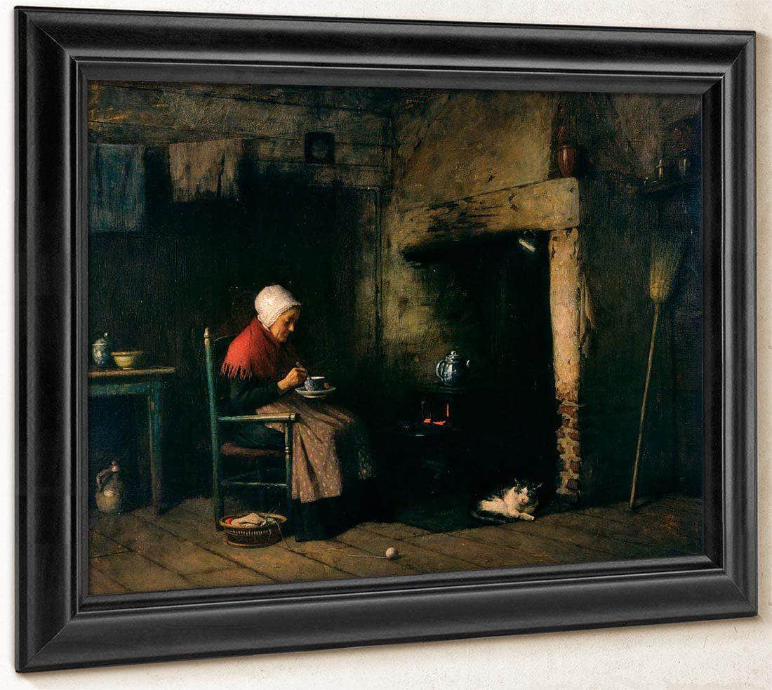Fireside Companion By Ryder, Albert Pinkham Fine Art Print