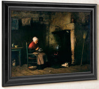 Fireside Companion By Ryder, Albert Pinkham Fine Art Print