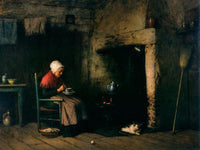 Fireside Companion By Ryder, Albert Pinkham Fine Art Print