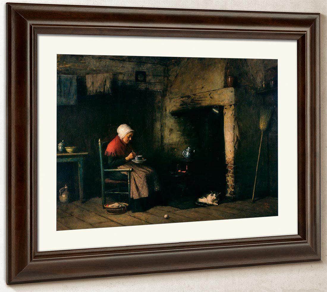 Fireside Companion By Ryder, Albert Pinkham Fine Art Print