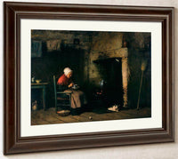 Fireside Companion By Ryder, Albert Pinkham Fine Art Print